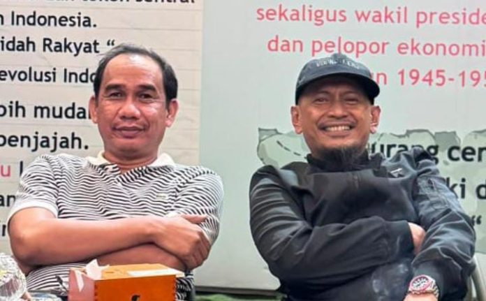 FOTO: Anggota Komisi III DPR RI, Rudianto Lallo dan Alumni Presidium Pusat Alumni ISMAHI (Ikatan Senat Mahasiswa Hukum Indonesia), Illank Radjab, S.H.,