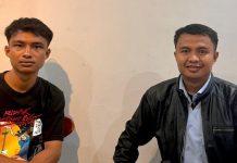 Kebijakan Penolakan Sampah Non-Residu di TPA Tamangapa, GRH dan APAK: Jangan Bebankan Warga Tanpa Kepastian Layanan FOTO: Ishadul, Ketua Gerakan Revolusi Hukum (GRH) dan Azharil Akbar Aliansi Pemuda Anti Korupsi (APAK).