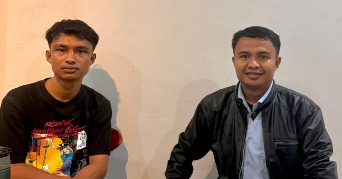 FOTO: Ishadul, Ketua Gerakan Revolusi Hukum (GRH) dan Azharil Akbar Aliansi Pemuda Anti Korupsi (APAK). FOTO: Ishadul, Ketua Gerakan Revolusi Hukum (GRH) dan Azharil Akbar Aliansi Pemuda Anti Korupsi (APAK).