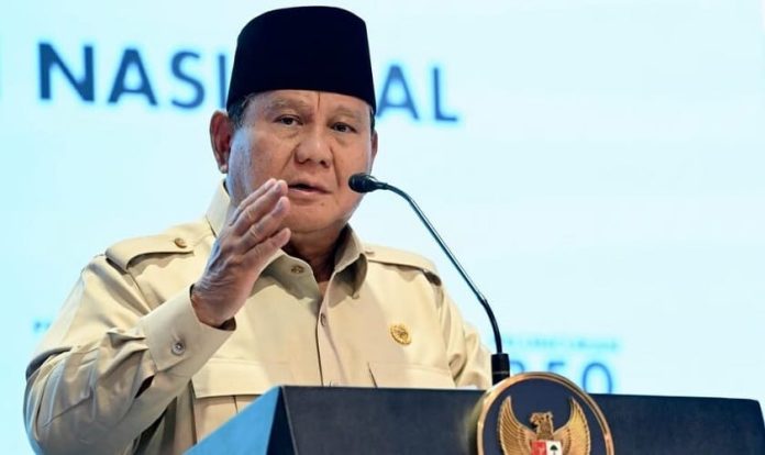 Ket Foto: Presiden Indonesia, Prabowo Subianto (Ist)*
