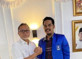 Jabal Nur: Sinergi Polri-Kejaksaan Kunci Menjaga Kepercayaan Publik dalam Pemberantasan Korupsi Ket Foto: Jabal Nur Politisi PAN Sulsel saat bersama Ketua Umum PAN Zulkifli Hasan (Ist)*