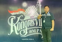BM PAN Luwu Buka Suara, Desak Kongres VII Banten Diselesaikan Secara Terbuka dan Demokratis Ket Foto: Ketua DPD BM PAN Luwu, Adri Irawan Mus di lokasi Kongres VII BM PAN (Ist)*
