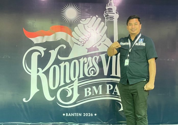 Ket Foto: Ketua DPD BM PAN Luwu, Adri Irawan Mus di lokasi Kongres VII BM PAN (Ist)*