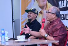 BARAK 145: Narasi Zulkarnain Arief Cerminkan Politik Kekanak-kanakan dan Sesat Pikir FOTO: Ketua Umum BARAK 145, Illank Radjab, S.H., bersama Ilham Arief Sirajuddin.