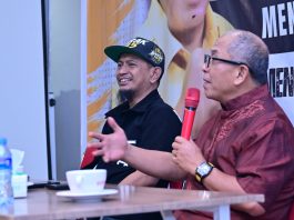 BARAK 145: Narasi Zulkarnain Arief Cerminkan Politik Kekanak-kanakan dan Sesat Pikir FOTO: Ketua Umum BARAK 145, Illank Radjab, S.H., bersama Ilham Arief Sirajuddin.