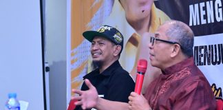 BARAK 145: Narasi Zulkarnain Arief Cerminkan Politik Kekanak-kanakan dan Sesat Pikir FOTO: Ketua Umum BARAK 145, Illank Radjab, S.H., bersama Ilham Arief Sirajuddin.
