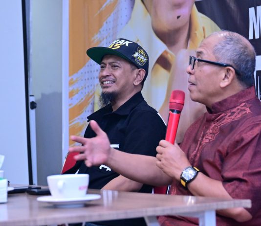 BARAK 145: Narasi Zulkarnain Arief Cerminkan Politik Kekanak-kanakan dan Sesat Pikir FOTO: Ketua Umum BARAK 145, Illank Radjab, S.H., bersama Ilham Arief Sirajuddin.