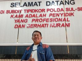 Soal Dana Hibah Rp 15 M: Lembaga Anti Korupsi Desak Ketua KONI Ungkap Hasil Audit BPK atau Inspektorat Kota Makassar FOTO: Baharuddin, Ketua Umum Lembaga Kontrol Keuangan Negara (LKKN).