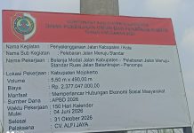 DPUPR Kabupaten Mojokerto Laksanakan Pelebaran Jalan Batankrajan–Penompo Sesuai Standar Terukur Img 20260722 Wa0070