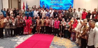 Munas KKT Dihadiri Bupati Takalar, Tak Dihadiri Bupati Jeneponto FOTO: Peserta Musyawarah Nasional Kerukunan Keluarga Turatea (KKT) digelar di Hotel Claro Makassar, Jumat pagi (24/7). (Ist)