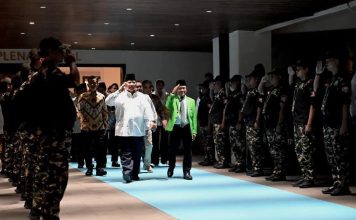 Pemerhati Pendidikan Sulsel Sayangkan Penggunaan Kata “Londo Ireng” oleh Presiden FOTO: Presiden Prabowo Subianto didampingi Ketua Umum DPP PKB Muhaimin Iskandar atau Cak Imin di dalam rangkaian acara perayaan puncak Hari Lahir (Harlah) ke-28 Partai Kebangkitan Bangsa (PKB) yang diselenggarakan di Jakarta Convention Center (JCC). Kamis, 23 Juli 2026. (Dok. Seskab)