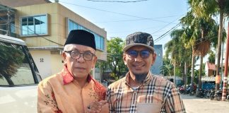 BARAK 145 Akan Gelar Syukuran untuk IAS, Illank Radjab: Ini Awal Perjuangan Membesarkan Golkar di Sulawesi Selatan FOTO: Ilham Arief Sirajuddin dan Ketua Umum BARAK 145, Illank Radjab, S.H.,