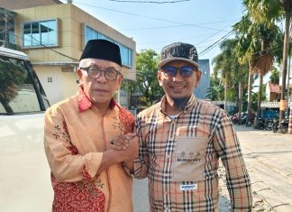 BARAK 145 Akan Gelar Syukuran untuk IAS, Illank Radjab: Ini Awal Perjuangan Membesarkan Golkar di Sulawesi Selatan FOTO: Ilham Arief Sirajuddin dan Ketua Umum BARAK 145, Illank Radjab, S.H.,