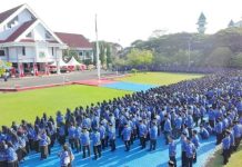 Kabupaten Pinrang Krisis Pejabat, Kepsek Plt Camat Lembang, Ada Apa? FOTO: ASN dan PPPK Pemkab Pinrang saat melakukan apel pagi di kantor kabupaten. (Dok. Instagram)