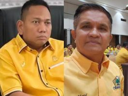 Sesama Fraksi Golkar “Ribut” Soal Dugaan Korupsi Dana Hibah KONI Makassar Rp 15 M yang Digarap Kejari FOTO: Anggota Fraksi Golkar DPRD Makassar, H. Ismail dan Arifin Majid. (Kolase)