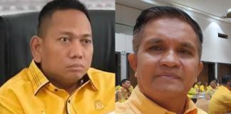 Sesama Fraksi Golkar “Ribut” Soal Dugaan Korupsi Dana Hibah KONI Makassar Rp 15 M yang Digarap Kejari FOTO: Anggota Fraksi Golkar DPRD Makassar, H. Ismail dan Arifin Majid. (Kolase)