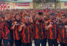Terpilih Kembali Secara Aklamasi, Guntur Syahputra Siap Pimpin PAC Pemuda Pancasila Medan Denai Periode 2026–2029 FOTO: Guntur Syahputra kembali dipercaya dan terpilih sebagai Ketua PAC Pemuda Pancasila Medan Denai untuk masa bakti 2026–2029.