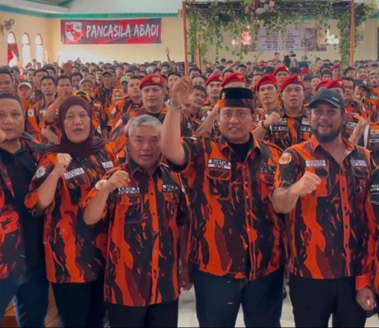 Terpilih Kembali Secara Aklamasi, Guntur Syahputra Siap Pimpin PAC Pemuda Pancasila Medan Denai Periode 2026–2029 FOTO: Guntur Syahputra kembali dipercaya dan terpilih sebagai Ketua PAC Pemuda Pancasila Medan Denai untuk masa bakti 2026–2029.
