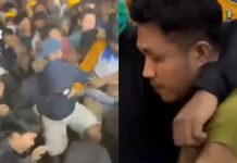 Warga Sinjai Tewas Dikeroyok di Morowali ini Kata Advokat Muda FOTO: Tangkap layar salah satu warga kabupaten Sinjai, Sulawesi Selatan jadi bulan bulanan warga di Morowali, Sulawesi Tengah.