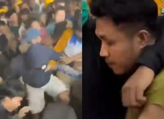 Warga Sinjai Tewas Dikeroyok di Morowali ini Kata Advokat Muda FOTO: Tangkap layar salah satu warga kabupaten Sinjai, Sulawesi Selatan jadi bulan bulanan warga di Morowali, Sulawesi Tengah.