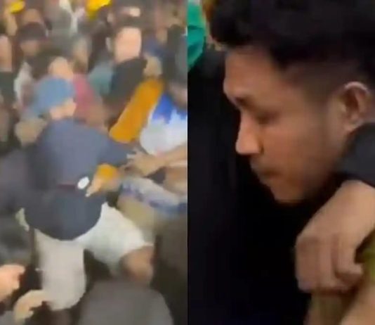 Warga Sinjai Tewas Dikeroyok di Morowali ini Kata Advokat Muda FOTO: Tangkap layar salah satu warga kabupaten Sinjai, Sulawesi Selatan jadi bulan bulanan warga di Morowali, Sulawesi Tengah.
