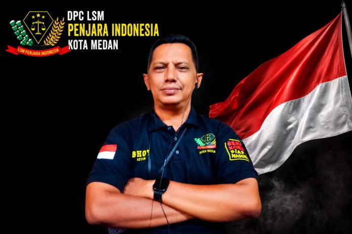FOTO: Ketua Lembaga Swadaya Masyarakat LSM Penjara Indonesia Kota Medan Ahmad Rizal.