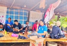 Sinergi dengan LIRA dan LBH Makassar, JAKAM Perkuat Pendampingan Petani Laoli di Luwu Timur FOTO: Barisan pendampingan terhadap petani Dusun Laoli, Desa Harapan, Kecamatan Malili, yang menolak rencana pengosongan lahan oleh Pemerintah Kabupaten Luwu Timur kian menguat.
