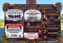 Hari Jadi & Peresmian YLBH Garda Sakera Dihiasi Karangan Bunga Ucapan Selamat dari Lintas Sektoral 1788166040104