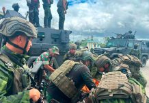 Koops TNI Habema Berhasil Evakuasi Jenazah Terakhir, Dari tiga Korban Penembakan OPM di Yahukimo FOTO: Personel Koops TNI Habema berhasil mengevakuasi satu dari tiga jenazah warga sipil korban penembakan yang diduga dilakukan oleh kelompok OPM Kodap XVI/Yahukimo. Korban atas nama Teina Alya, warga Kampung Unaukam, ditemukan di kawasan longsoran Kali Kolof, Distrik Seradala, Kabupaten Yahukimo, Papua Pegunungan, Jumat (31/7/2026). (Dok.Koops TNI Habema)