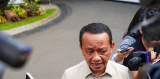 Menteri ESDM Temui Presiden: Bahas IUPK Tambang Batubara FOTO: Menteri Energi dan Sumber Daya Mineral (ESDM) Bahlil Lahadalia saat memberikan keterangan pers di Kompleks Istana Kepresidenan Jakarta pada Selasa, 4 Agustus 2026. (Seskab)