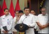 Gelar Rakor, Menko Polkam: Pemerintah Perkuat Langkah Penanganan Karhutla di Tengah Ancaman El Niño FOTO: Menteri Koordinator Bidang Politik dan Keamanan (Menko Polkam) Jenderal TNI (Purn.) Djamari Chaniago saat memberikan keterangan pers soal ancaman El Niño. (Humas Kemenko Polkam RI)