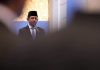 Kepala BNPB Pusat Lantik Abdul Muhari Jadi Deputi Bidang Pencegahan FOTO: Dr. Abdul Muhari, S.Si., M.T. sebagai Deputi Bidang Pencegahan BNPB di Gedung Graha BNPB, Jakarta Timur, Senin (10/8). (Dok BNPB)