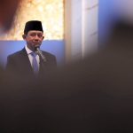 Kepala BNPB Pusat Lantik Abdul Muhari Jadi Deputi Bidang Pencegahan FOTO: Dr. Abdul Muhari, S.Si., M.T. sebagai Deputi Bidang Pencegahan BNPB di Gedung Graha BNPB, Jakarta Timur, Senin (10/8). (Dok BNPB)