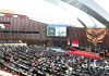 Pidato Presiden di Sidang Tahunan MPR RI Sampaikan Capaian Pemerintah Selama 21 Bulan Bekerja FOTO: Presiden Prabowo Subianto menyampaikan pidato kenegaraan pada Sidang Tahunan MPR RI dan Sidang Bersama DPR RI dan DPD RI, di Gedung Nusantara MPR/DPR/DPD RI, pada Jumat, 14 Agustus 2026. (Seskab)