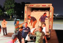 Presiden Prabowo Tugaskan Tim Gabungan dan Kirim Bantuan, Gerak Cepat Tangani Dampak Gempa NTT FOTO: Tim dari Badan Nasional Penanggulangan Bencana saat mengangkut untuk mengirimkan bantuan ke NTT melalui baseops TNI AU Halim Perdanakusuma. (Dok. BNPB Pusat)