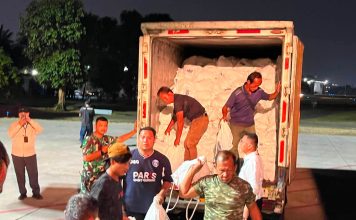 Presiden Prabowo Tugaskan Tim Gabungan dan Kirim Bantuan, Gerak Cepat Tangani Dampak Gempa NTT FOTO: Tim dari Badan Nasional Penanggulangan Bencana saat mengangkut untuk mengirimkan bantuan ke NTT melalui baseops TNI AU Halim Perdanakusuma. (Dok. BNPB Pusat)