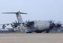 Dua Pesawat Milik TNI AU Dilibatkan Kirim Bantuan Kemanusiaan ke NTT FOTO: Dua pesawat terdiri dari C-130 Hercules dan Airbus A400M yang dioperasikan oleh Skadron Udara 31 Wing Udara I Unsur Angkut Lanud Halim Perdanakusuma, Jakarta, Minggu (16/8/2026). (Dok. TNI AU)