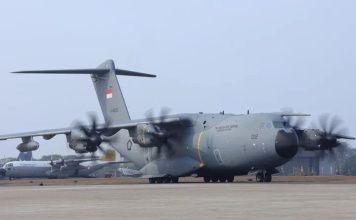 Dua Pesawat Milik TNI AU Dilibatkan Kirim Bantuan Kemanusiaan ke NTT FOTO: Dua pesawat terdiri dari C-130 Hercules dan Airbus A400M yang dioperasikan oleh Skadron Udara 31 Wing Udara I Unsur Angkut Lanud Halim Perdanakusuma, Jakarta, Minggu (16/8/2026). (Dok. TNI AU)