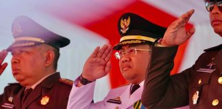 Tak Lazim di HUT RI Ke-81, Bupati dan Wabup Gowa Pisah Kursi FOTO: Wakil bupati Gowa, Darmawangsa Muin. (Dok.via Facebook)