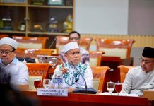Kebut RUU Perampasan Aset, Komisi III DPR RI RDP dengan Da’i Kondang Ustad Dasad Latif FOTO: Ustad Dasad Latif saat menghadiri Rapat Dengar Pendapat (RDP) dengan Komisi III DPR RI terkait dengan pembahasan Rancangan Undang-Undang (RUU) tentang Perampasan Aset. (Dok via Facebook)