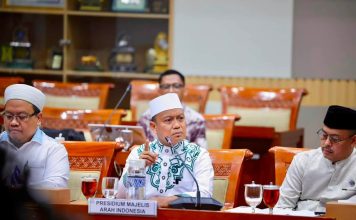 Kebut RUU Perampasan Aset, Komisi III DPR RI RDP dengan Da’i Kondang Ustad Dasad Latif FOTO: Ustad Dasad Latif saat menghadiri Rapat Dengar Pendapat (RDP) dengan Komisi III DPR RI terkait dengan pembahasan Rancangan Undang-Undang (RUU) tentang Perampasan Aset. (Dok via Facebook)