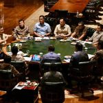 Presiden Gelar Rapat, Bahas Permasalahan Karhutla di Kalimantan dan Gempa NTT FOTO: Presiden Prabowo Subianto memanggil beberapa menteri dan pejabat terkait untuk membahas beberapa isu strategis, bertempat di kediaman Hambalang, Jawa Barat. Minggu sore (22/8/2026). (Dok Seskab)