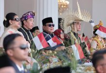 Harga Bahan Pokok Mahal, Kepuasan Publik Anjlok Terhadap Pemerintahan Prabowo-Gibran FOTO: Presiden Prabowo Subianto dan Wakil Presiden Gibran Rakabuming Raka di HUT RI Ke 81 di Istana Presiden Jakarta, 17 Agustus 2026. (Dok Seskab)