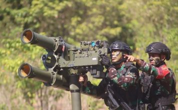 Kegiatan Uji Siap Tempur Baterai Arhanud Divisi 3 Kostrad FOTO: Kegiatan Uji Siap Tempur (UST) Baterai Arhanud Terintegrasi TA 2026 yang diselenggarakan oleh Divisi 3 Kostrad dan dipimpin langsung oleh Pangdivif 3 Kostrad. (Dok Divisi 3 Kostrad)