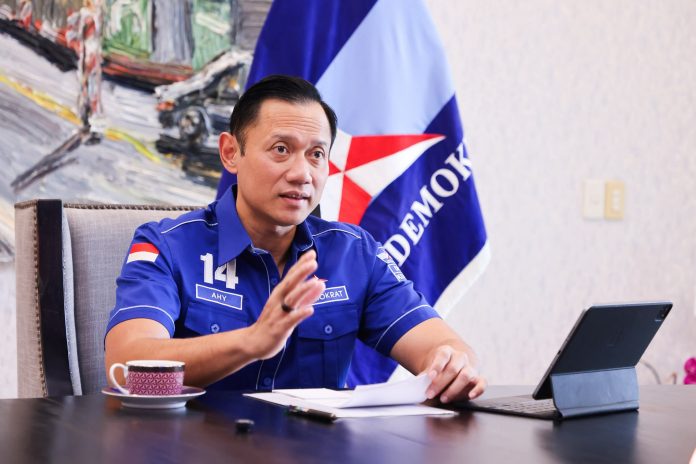FOTO: Ketua Umum DPP Partai Demokrat, Agus Harimurti Yudhoyono (AHY) membuka Musyawarah Cabang (Muscab) serentak Partai Demokrat se-Provinsi Jawa Tengah. (Dok. AHY).