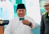 Prabowo Hadiri Penutupan Muktamar, Resmi Jadi Anggota NU FOTO: Presiden RI Prabowo Subianto menghadiri penutupan Muktamar Ke-35 Nahdlatul Ulama (NU) di Pondok Pesantren Bahrul Ulum, Jombang, Jawa Timur, Senin (31/8/2026). (Dok Seskab)