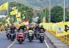 IAS Pimpin Roadshow DPD Golkar Sulsel FOTO: Kader dan simpatisan partai golkar di kota Parepare saat menyambut kedatangan Ketua DPD I Golkar Sulsel terpilih Ilham Arief Sirajuddin. (Ist)