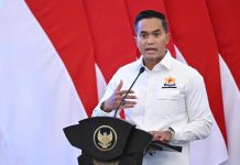Presiden Menerima Kunjungan Pengurus KADIN Indonesia di Istana Negara FOTO: Anindya Novyan Bakrie adalah Ketua Umum Kamar Dagang dan Industri (Kadin) Indonesia. (Dok. Seskab)