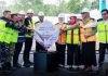 Telan Anggaran Rp161 miliar, Kini Kota Malino Punya Rumah Sakit Regional FOTO: Gubernur Andi Sudirman dan Wakil Gubernur Sulsel Fatmawati Rusdi, Peletakan batu pertama itu berlangsung pada Kamis (30/7/2026). (Ist).