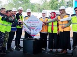 Telan Anggaran Rp161 miliar, Kini Kota Malino Punya Rumah Sakit Regional FOTO: Gubernur Andi Sudirman dan Wakil Gubernur Sulsel Fatmawati Rusdi, Peletakan batu pertama itu berlangsung pada Kamis (30/7/2026). (Ist).